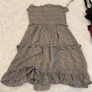 Black and white sun dress